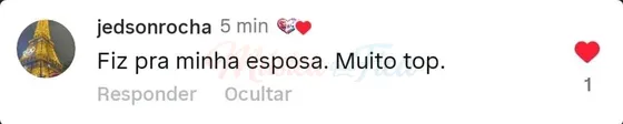 Depoimento Jedson - Instagram